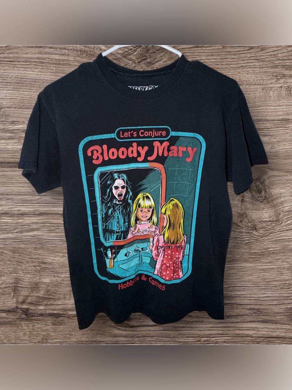 The Creepy Co. “Let’s Conjure Bloody Mary” T-Shirt – Adult Medium